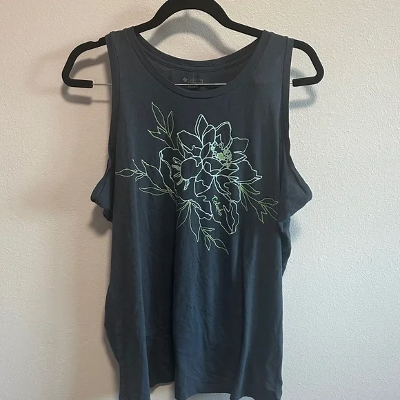 Columbia Floral Tank Top - Picture 1 of 6